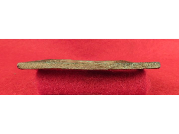 Confederate Frame Belt Buckle - "Gutter Back"