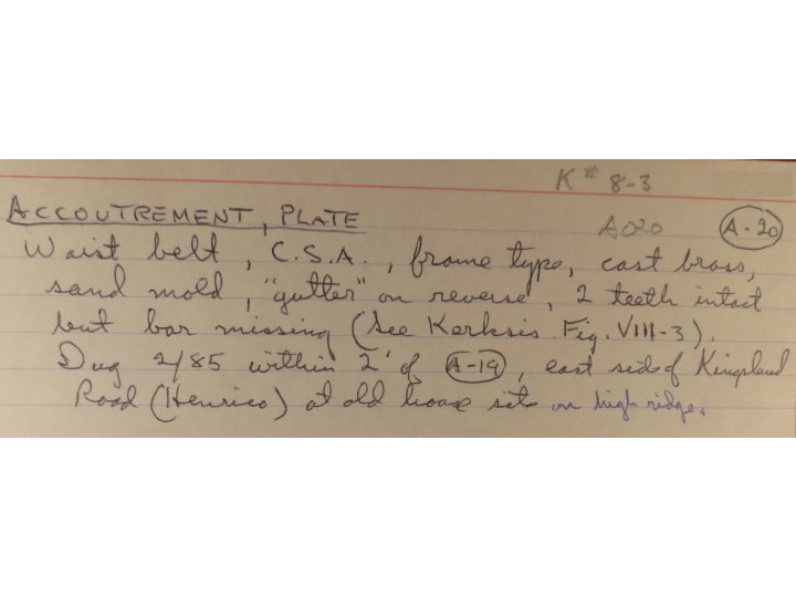 Confederate Frame Belt Buckle - "Gutter Back"