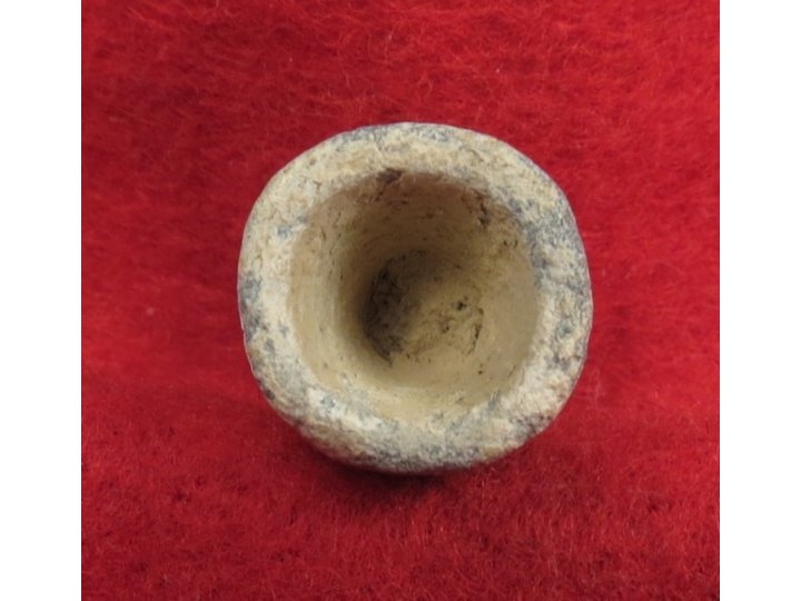 Confederate Rifle Musket Salvaged Lead - Truncated Cone Cavity