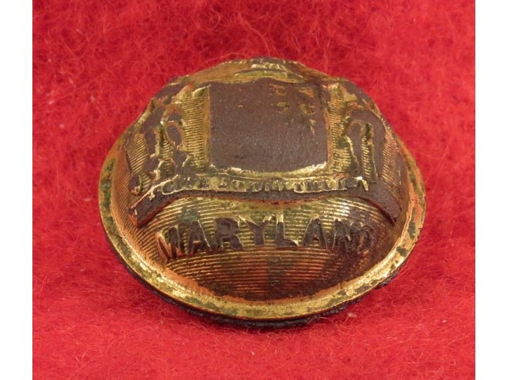 Maryland State Seal Coat Button