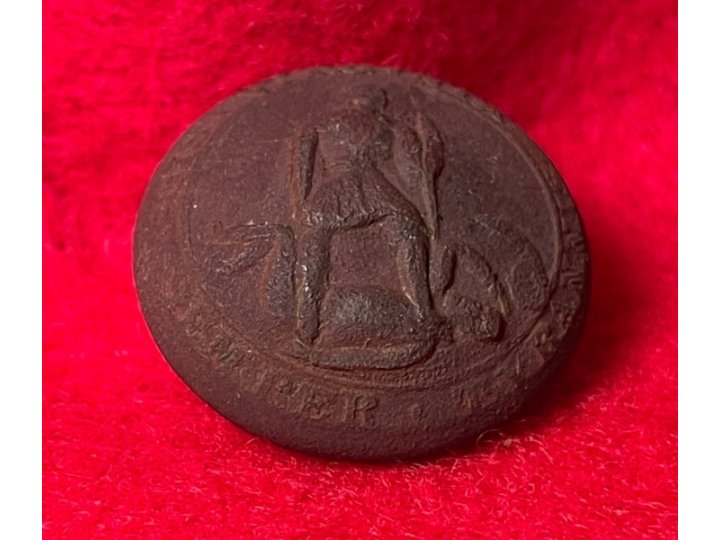 Virginia State Seal Coat Button 