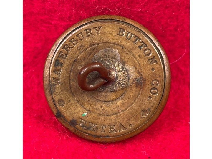 Massachusetts State Seal Coat Button