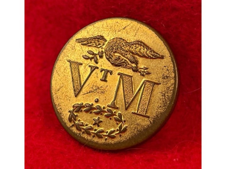 Pre-Civil War Vermont Militia Coat Button