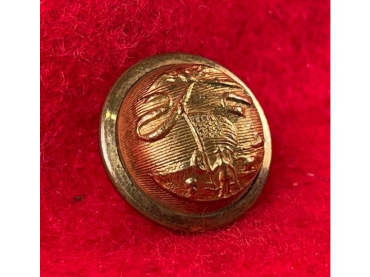 Post-Civil War Iowa State Seal Cuff Button