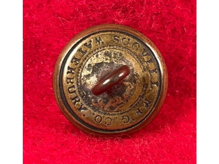 Post-Civil War Iowa State Seal Cuff Button