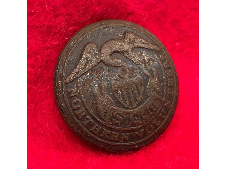 South Carolina Militia "Northern Volunteers" Coat Button - Rare