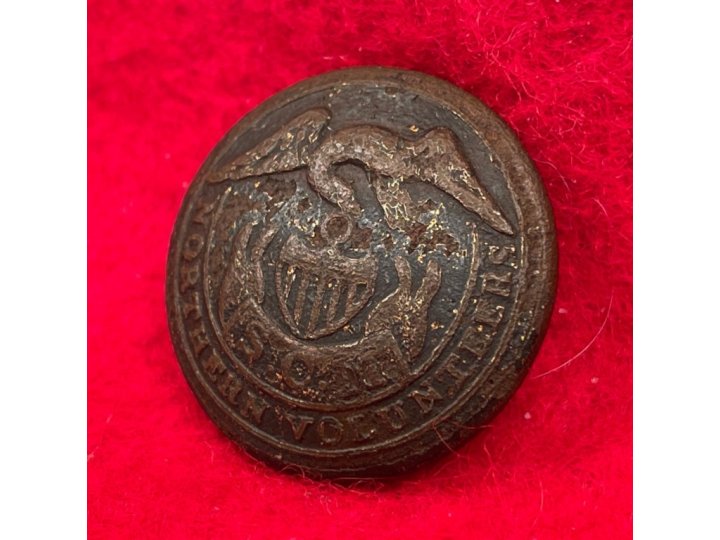 South Carolina Militia "Northern Volunteers" Coat Button - Rare