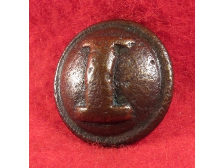 Non-Excavated Confederate Infantry Coat Button - "Cast I"