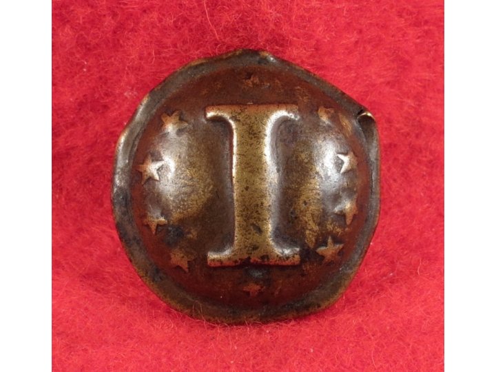 Confederate Infantry Button with "Stars" - Non-Excavated