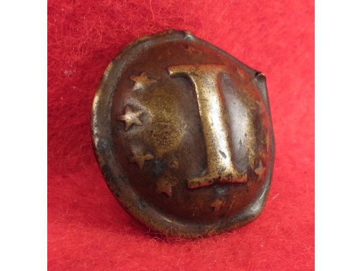 Confederate Infantry Button with "Stars" - Non-Excavated