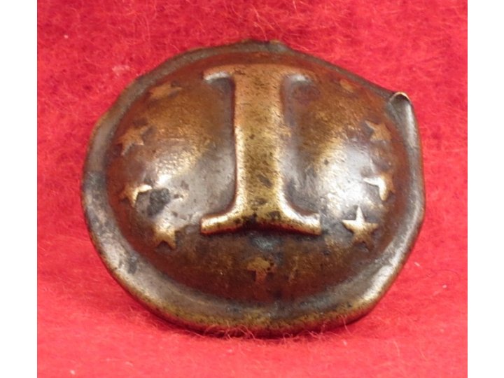 Confederate Infantry Button with "Stars" - Non-Excavated