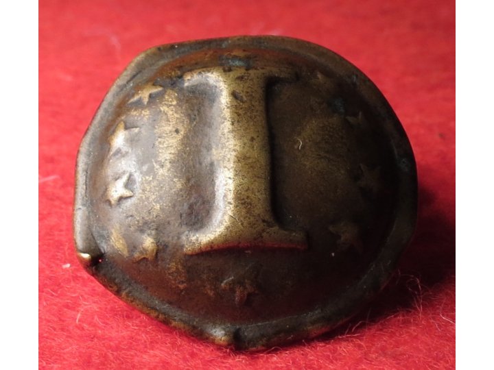 Confederate Infantry Button with "Stars" - Non-Excavated