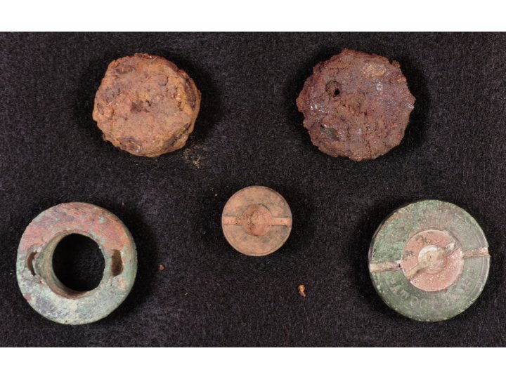 Civil War Artillery Fuse Parts