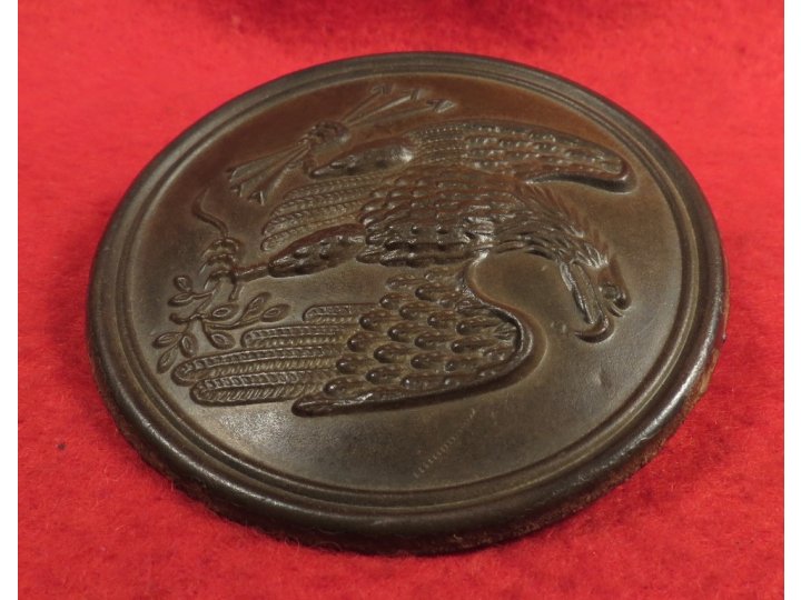 Wilkinson Eagle Plate - Springfield Armory Inspector Marked "T. J SHEPARD" and "US"