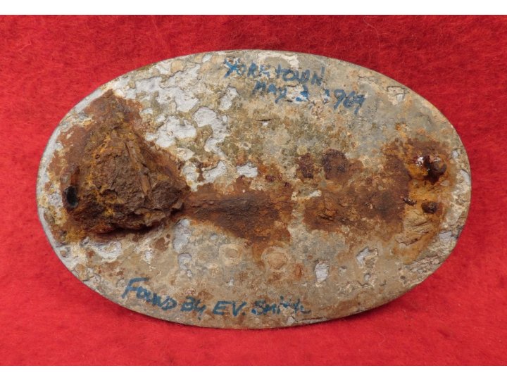 US Cartridge Box Plate - Yorktown