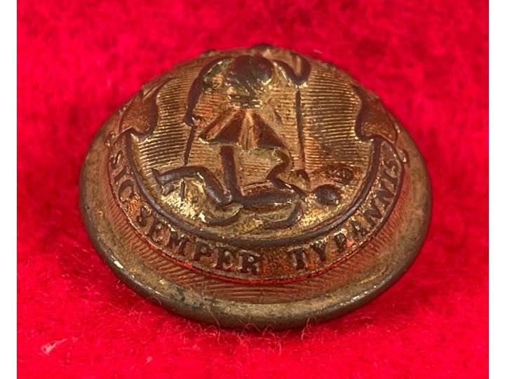 Virginia State Seal "Staff Officer" Coat Button