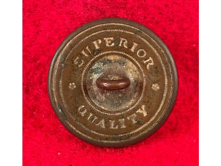 Virginia State Seal "Staff Officer" Coat Button