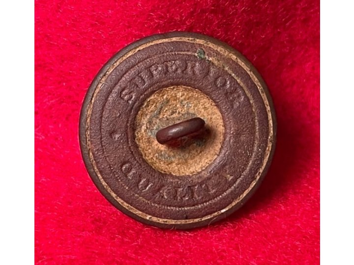 Virginia State Seal Staff Officer Coat Button 