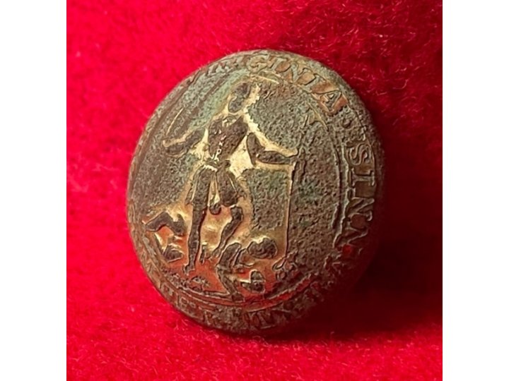 Virginia State Seal Coat Button 