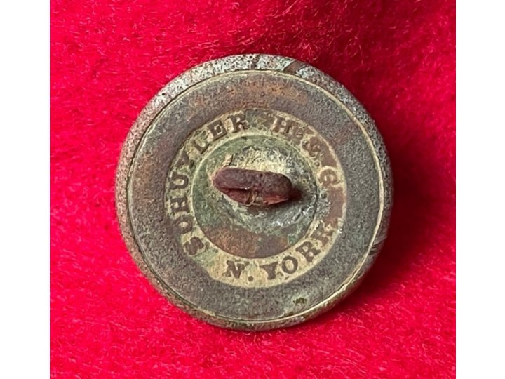 Virginia State Seal Coat Button 