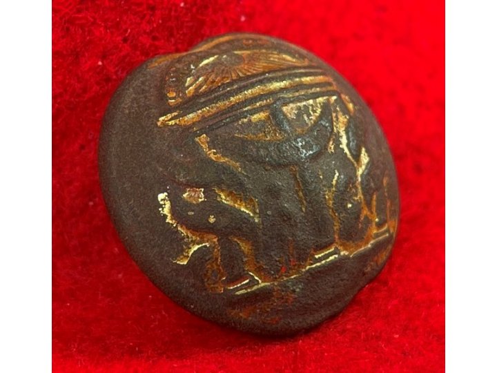 Georgia State Seal Coat Button