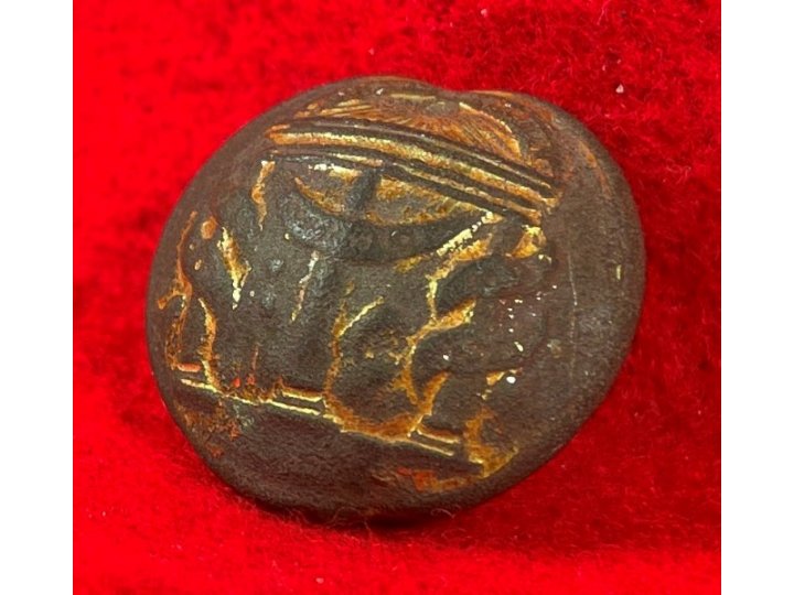 Georgia State Seal Coat Button