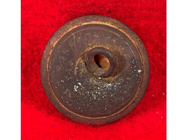 Confederate Infantry Coat Button - "Script I"