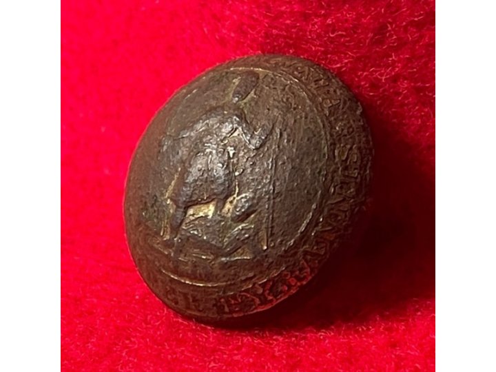 Virginia State Seal Coat Button 