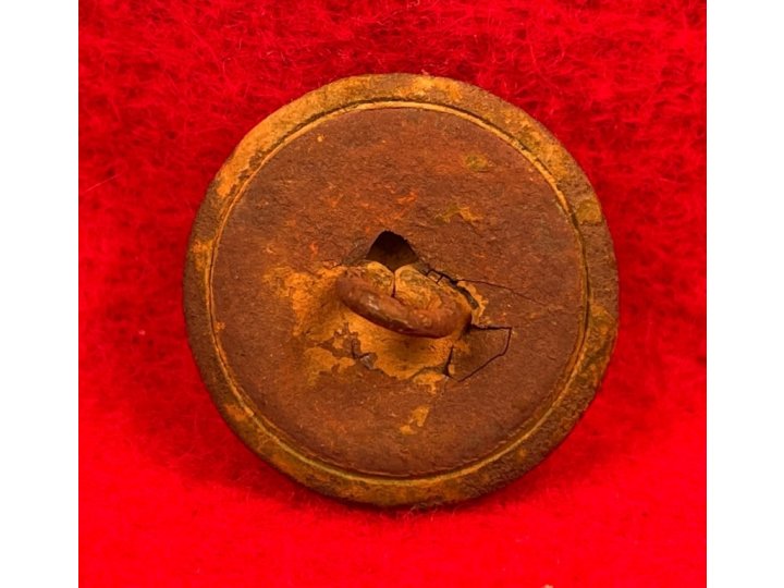 Confederate Cavalry Coat Button - Lined "C"