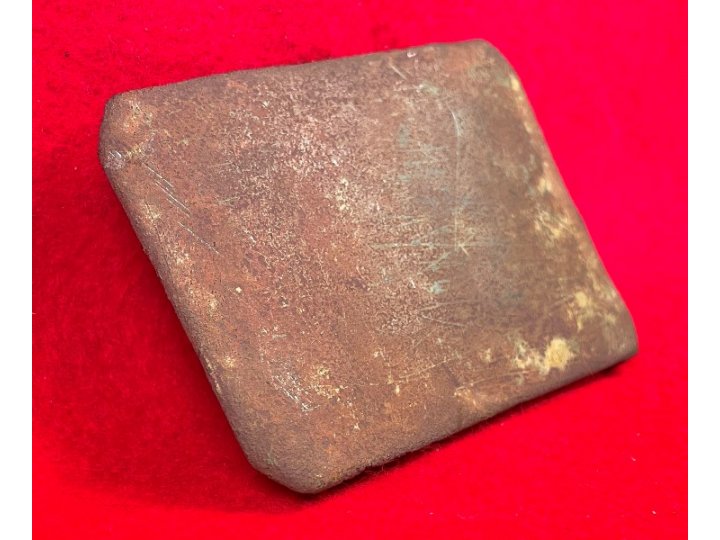 Post-Civil War Clip Corner Belt Plate - 1870-1880's Period