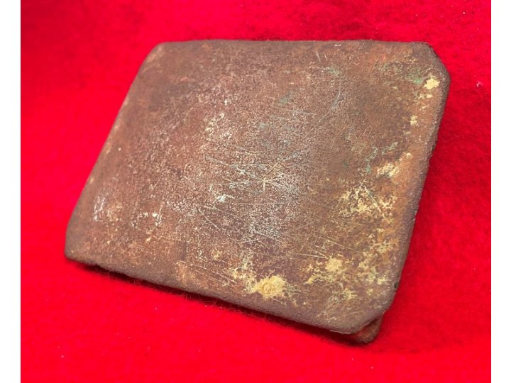 Post-Civil War Clip Corner Belt Plate - 1870-1880's Period