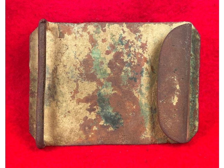 Post-Civil War Clip Corner Belt Plate - 1870-1880's Period