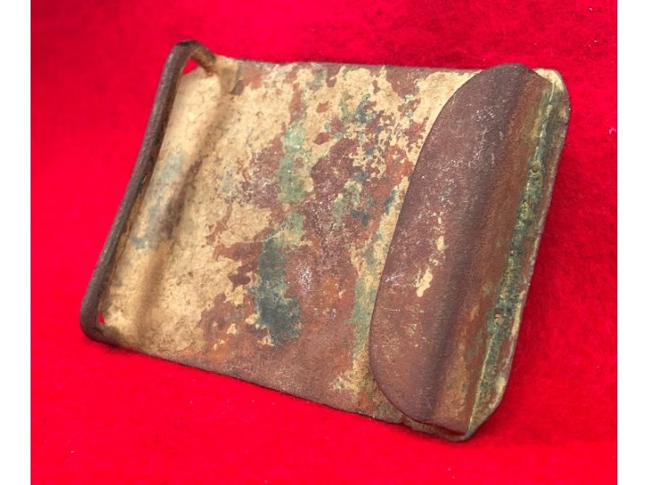 Post-Civil War Clip Corner Belt Plate - 1870-1880's Period