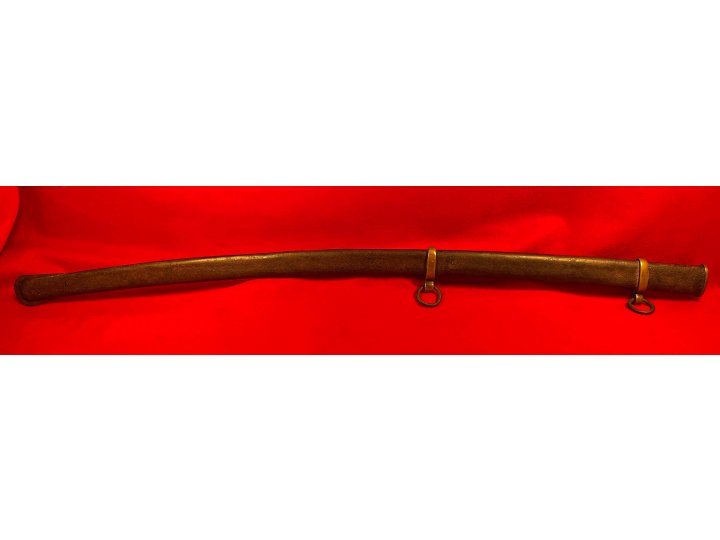 Confederate States Armory Kenansville, NC Cavalry Saber Scabbard