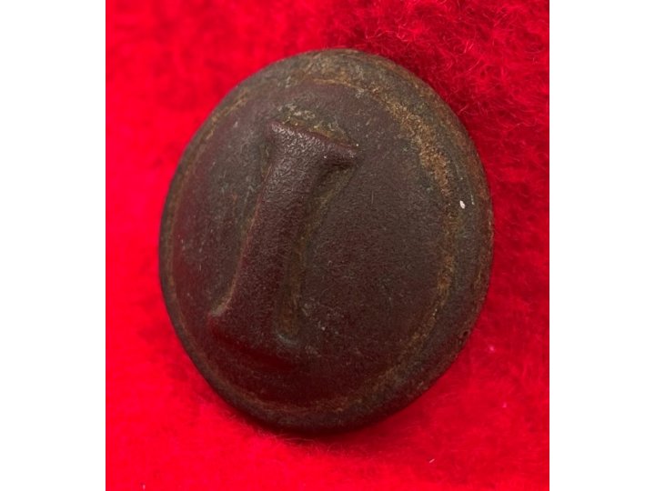 Confederate Infantry Coat Button