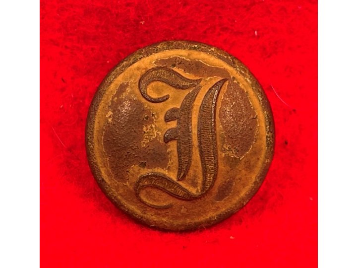 Confederate Infantry Coat Button - "Script I"