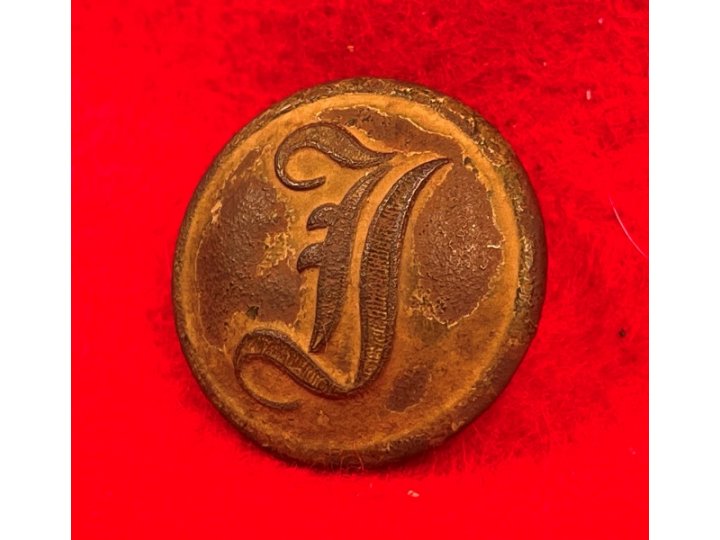 Confederate Infantry Coat Button - "Script I"