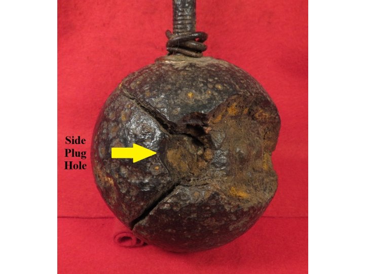 Confederate 12 Pounder Side Loader with Bolt & Exposed Case-Shot
