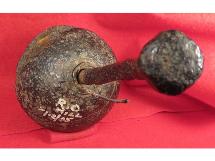 Confederate 12 Pounder Side Loader with Bolt & Exposed Case-Shot