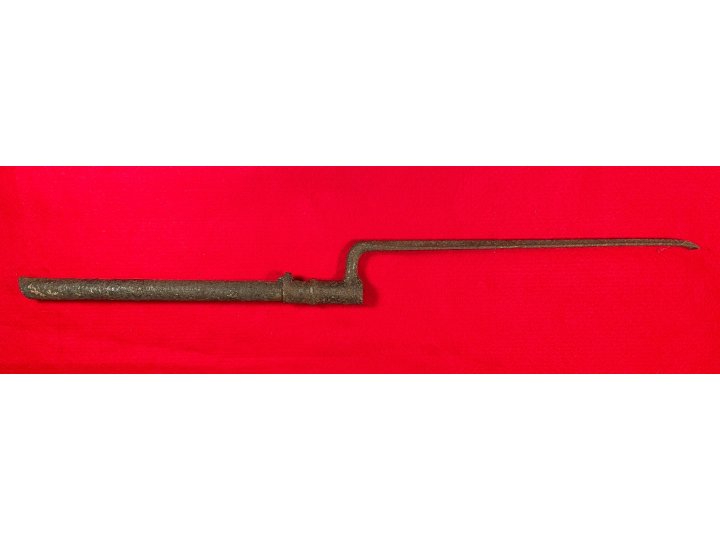 Musket Barrel Section with Bayonet