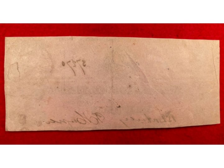 Confederate Two Dollar Note - 1862