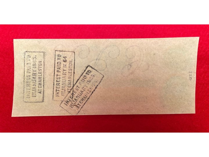 Confederate One Hundred Dollar Note - 1862 - T-41