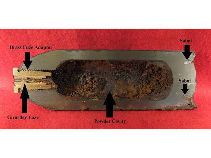 CS 2.9 inch Read Long Model Half Shell - Experimental Fuze Plug - Tredeger's Test Range 