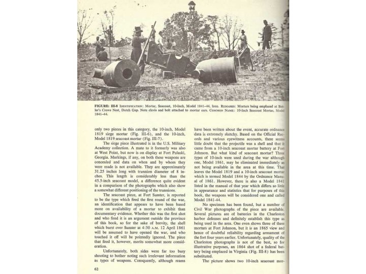 "Artillery and Ammunition of the Civil War" - by Warren Ripley 