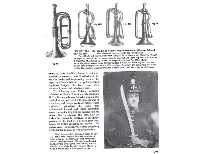 American Military Headgear Insignia - Brand New Copy