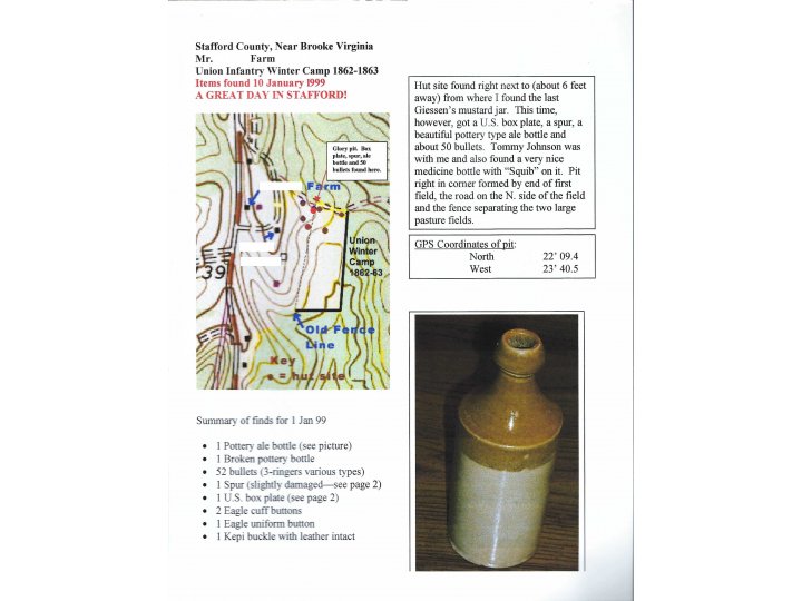 Ginger Beer Bottle - Trimmer Collection - Documented Provenance