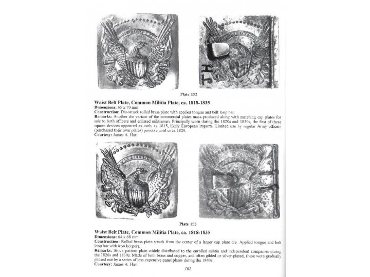 American Military Belt Plates 