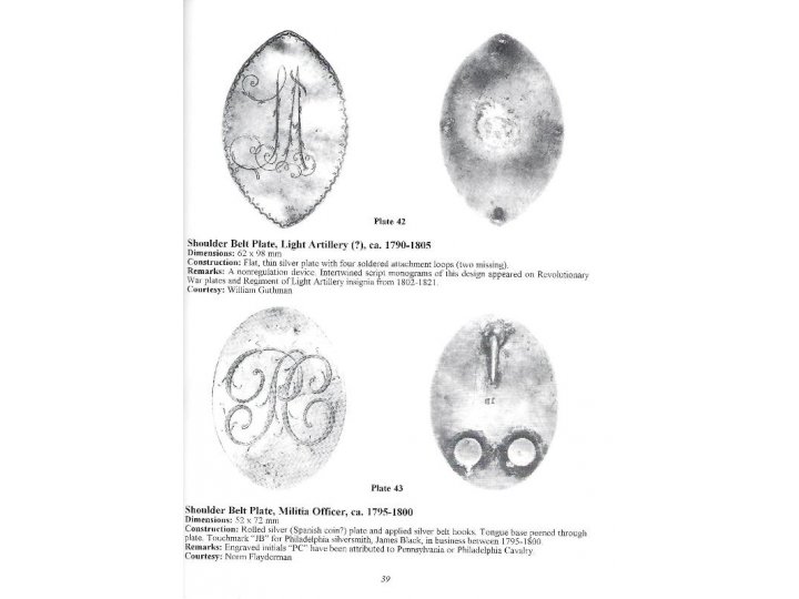 American Military Belt Plates - 1st Edition - Signed by Both Authors