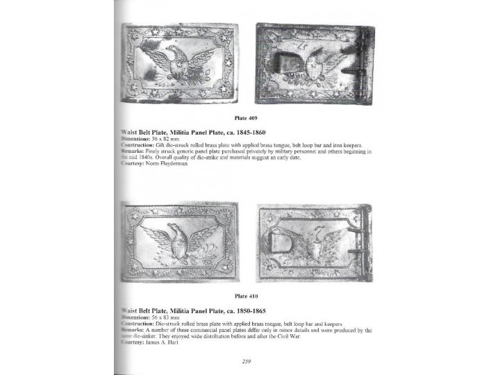 American Military Belt Plates - 1st Edition - Signed by Both Authors