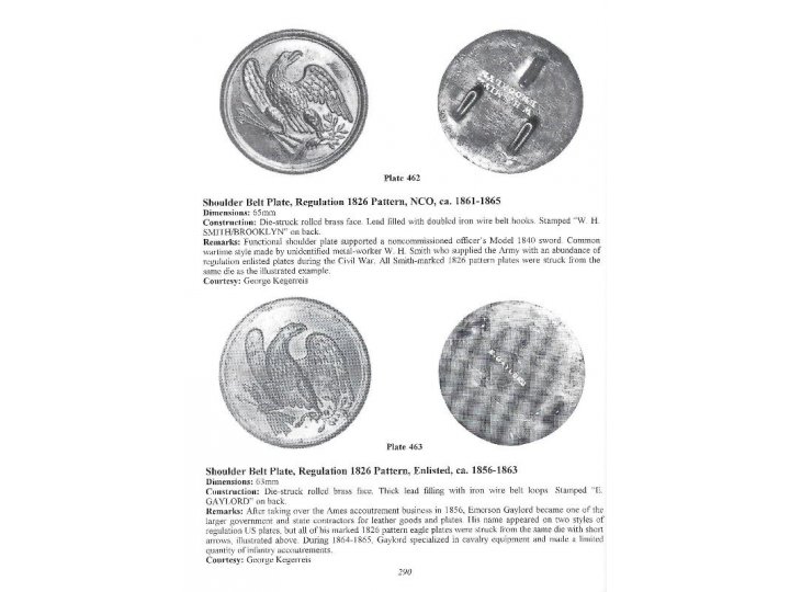 American Military Belt Plates - 1st Edition - Signed by Both Authors